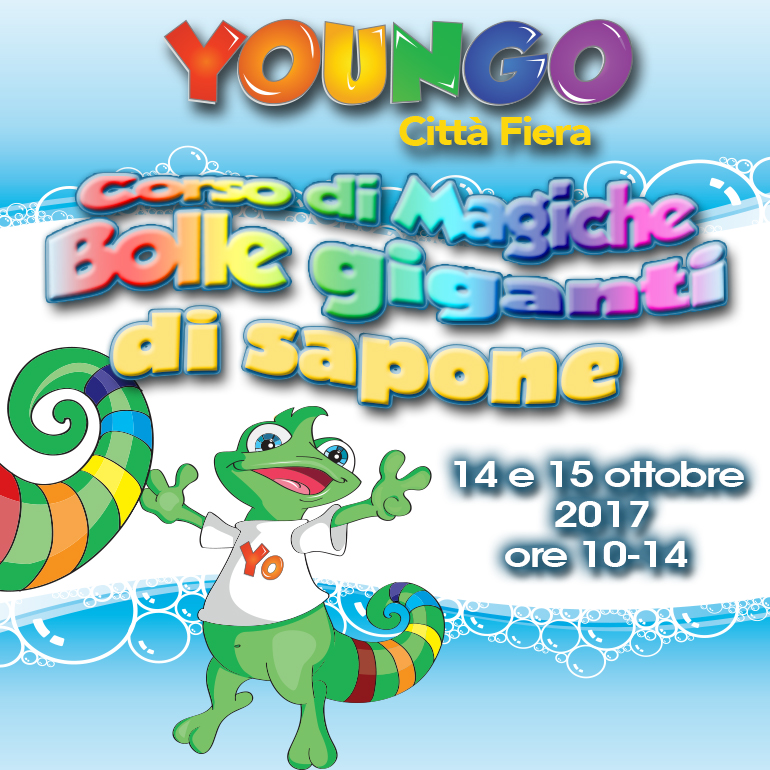 Iscriviti al corso per creare le magiche bolle giganti di sapone da Youngo